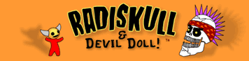 Radiskull & Devil Doll Logo